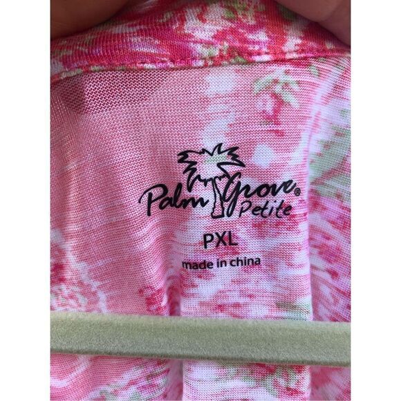 Palm Grove Petite Size PXL Paisley Summer Style With Great Details NWT - Picture 5 of 5